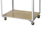 Bancada Móvel Aberta Com 4 Rodas De Pu 1110x810x900mm Marcon