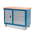 Bancada Móvel Com Tampo De Pinus 40mm 502 Cmb