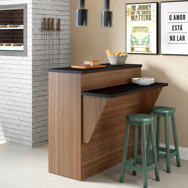 Bancada Multimóveis Calábria Divisória De Ambientes 5414 Nogu