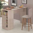 Bancada Multiúso Gourmet 1 Pt Nogueira