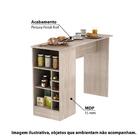 Bancada Multiúso Gourmet 1 Pt Nogueira
