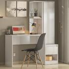 Bancada Office Com Estante Walker Branco