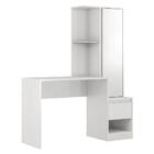 Bancada Office Com Estante Walker Branco