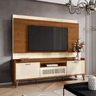 Bancada Painel Para Tv Dubai 1.8 E Mesa De Centro Nature