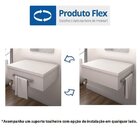 Bancada Para Banheiro 80cm Com Cuba Aria Rt41 800w Metrópole