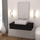 Bancada Para Banheiro 80cm Com Cuba Q39 800w Metrópole Compac