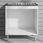 Bancada Para Cooktop Istambul Castanho Avelã