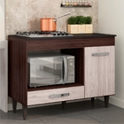 Bancada Para Cooktop Madri Castanho Avelã