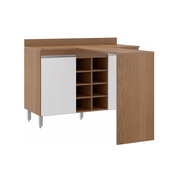 Bancada Para Cozinha 2 Portas Logdesign