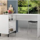 Bancada Para Cozinha Com Nichos Brv Móveis Branco/preto