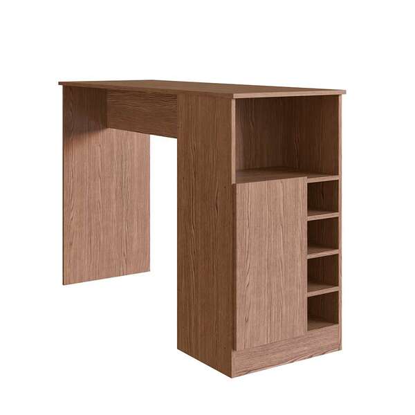 Bancada Para Cozinha Conecta 1 Pt Ébano