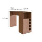 Bancada Para Cozinha Conecta 1 Pt Ébano