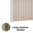 Bancada Para Cozinha Ilha 120 Cm Ripada Com Tampo Atenas Márm