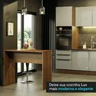 Bancada Para Cozinha Lux Madesa 115 Cm - Rustic