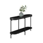 Bancada Para Sala Fontana Preto Tx