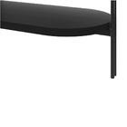 Bancada Para Sala Fontana Preto Tx