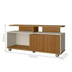 Bancada Para Tv Barcelona Cinamomo Off White Ripado