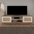 Bancada Para Tvs Até 75 Polegadas 2 Portas Fortaleza Carvalho