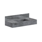Bancada com Cuba Verona Cinza 100cmCozimax