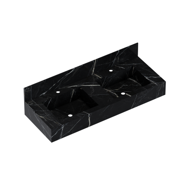 Bancada com Cuba Verona Preto 60cm Cozimax