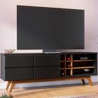 Bancada Rack Para Tv 70 Polegadas Com Adega Noronha Clb