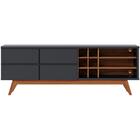 Bancada Rack Para Tv 70 Polegadas Com Adega Noronha Clb