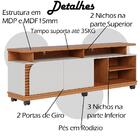 Bancada Rack Para Tv 75 Polegadas Jurere Clb