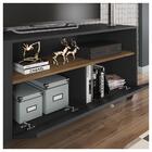 Bancada Rack Para Tv Até 55 Polegadas Opala Preto Caemmun