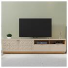 Bancada Rack Para Tv Até 75 Polegadas 218 Cm Renda Caemmun