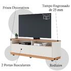 Bancada Rack Tv 75 Polegadas 2 Portas Mamore Clb