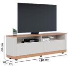 Bancada Rack Tv 75 Polegadas 2 Portas Mamore Clb