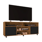 Bancada Reno Para Sala 2 Portas Com Rodinhas Tv Até 50'' - Fr