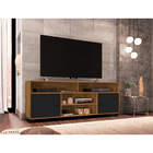 Bancada Reno Para Sala 2 Portas Com Rodinhas Tv Até 50'' - Fr