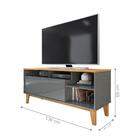 Bancada Retro Prada Cinza Perolizado Tauari