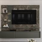 Bancada Suspensa Atena Para Tv Até 55 Pol. Jade / Oliva - Mad