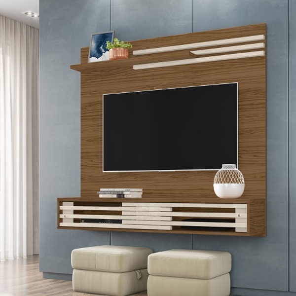 Bancada Suspensa Frizz Sublime Naturalle/off White - Madetec