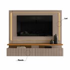 Bancada Suspensa Gaia Para Tv Até 75' Com Led - Madetec - Fen