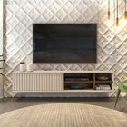 Bancada Suspensa Greta Para Tv 70 Polegadas Dj Móveis