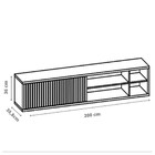 Bancada Suspensa Greta Para Tv 70 Polegadas Dj Móveis