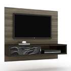 Bancada Suspensa Nádia - Madetec - Amendoa / Ebano