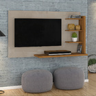 Bancada Suspensa Painel Tv Libra 42 Polegadas Fendi/ Naturale