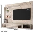 Bancada Suspensa Para Tv 50 Polegadas 2801 Calacata Off White