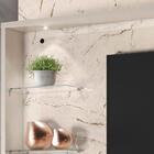 Bancada Suspensa Para Tv 50 Polegadas 2801 Calacata Off White