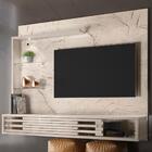 Bancada Suspensa Para Tv 50 Polegadas 2801 Calacata Off White