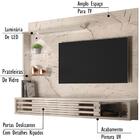 Bancada Suspensa Para Tv 50 Polegadas 2801 Calacata Off White