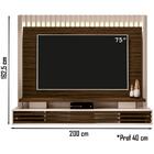 Bancada Suspensa Para Tv 75 Polegadas 2841 Off White Savana M