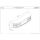 Bancada Suspensa Para Tvs Até 60 Polegadas Modena Fendi/natur