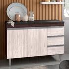 Bancada Tamires Castanho Avelã Sem Tampo