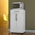 Bancanda Micro-ondas Alexios Branco Preto