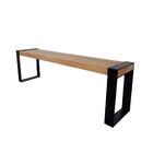 Banco 160x45x45hcm Tampo Embutido - B1604545tamemb